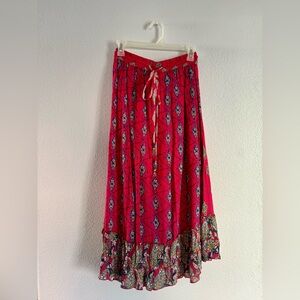 RAGA Boho Maxi Skirt